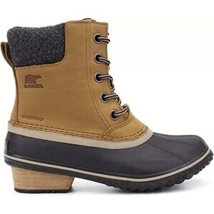 Sorel Slimpack II Lace Winter Boots Waterproof  NL2348-286 Women's Sz 9